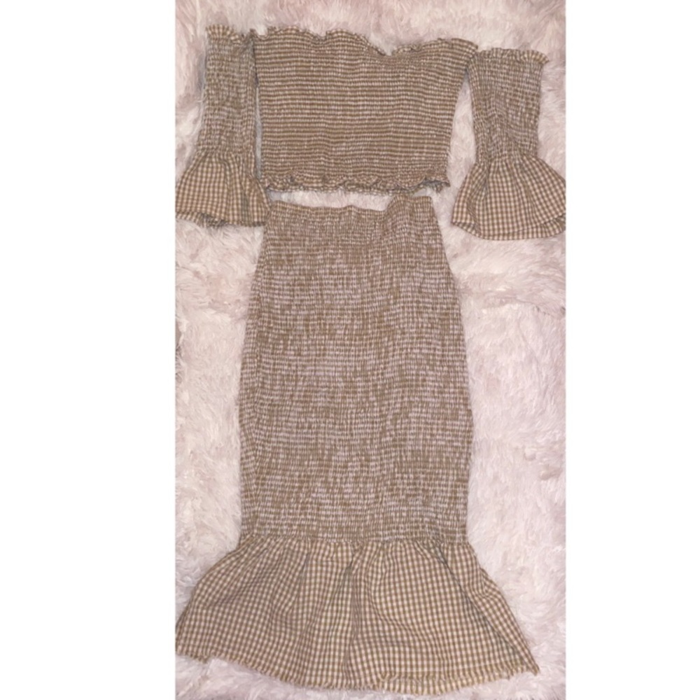 Fashion Nova Top & Skirt Set
